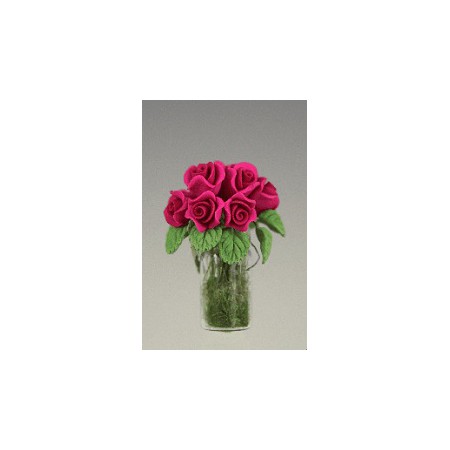 Roses in Glaas Vase